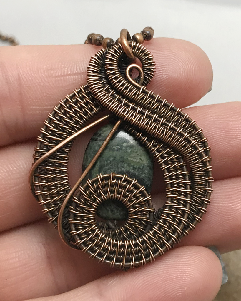 Kambaba jasper necklace on sale